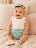 Romper Tricô Charlotte Verde