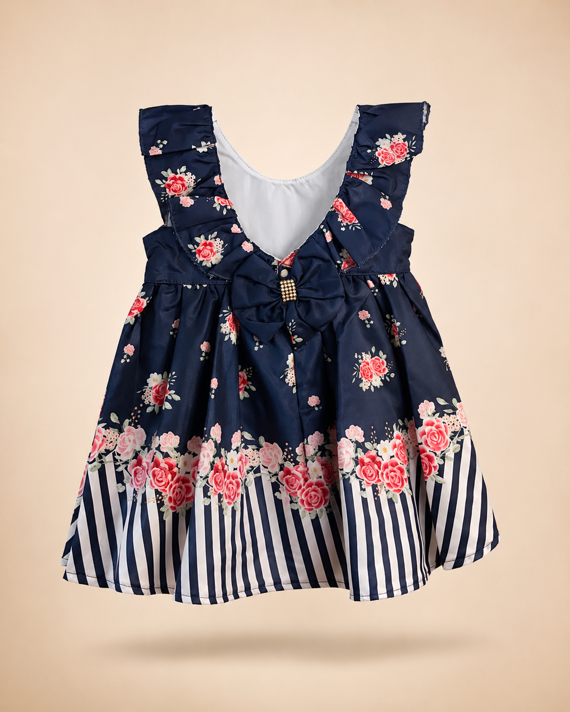 Vestido Jardim Navy Floral