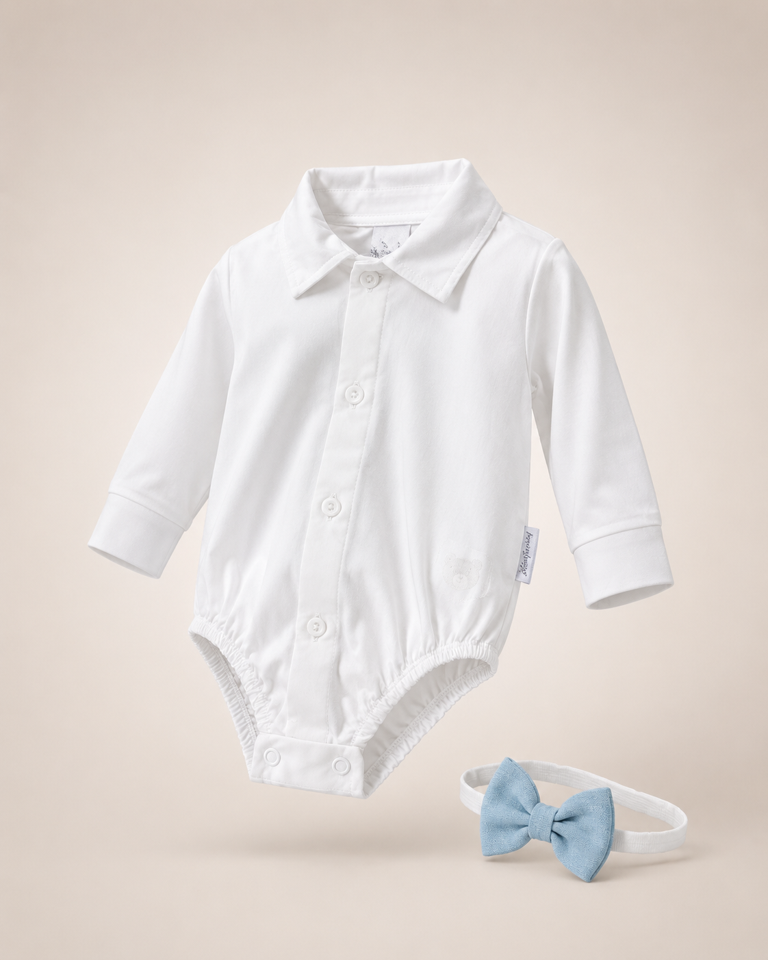 Conjunto Benício Azul com Suspensório
