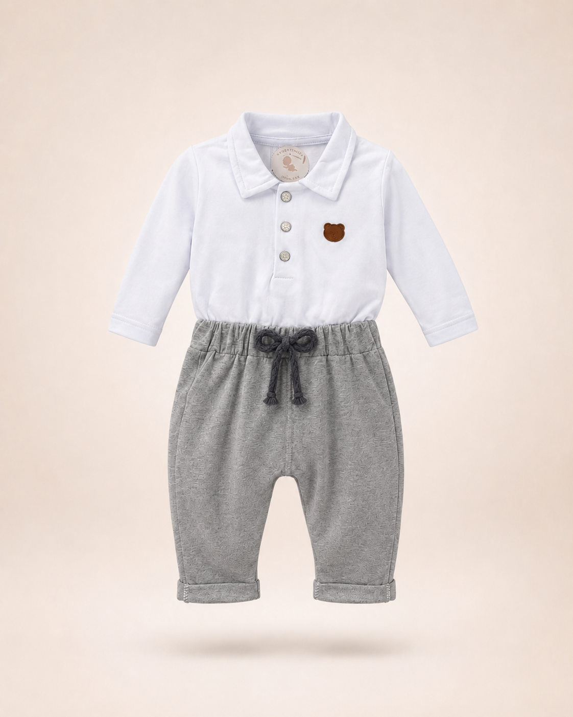 Conjunto Theo Classic Cinza