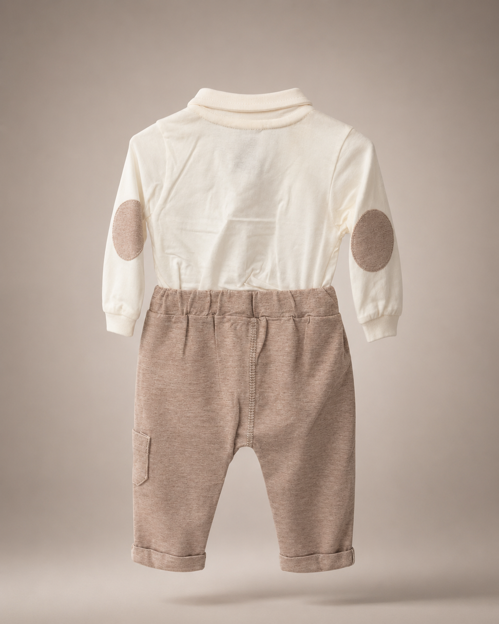 Conjunto Bento Teddy Bege